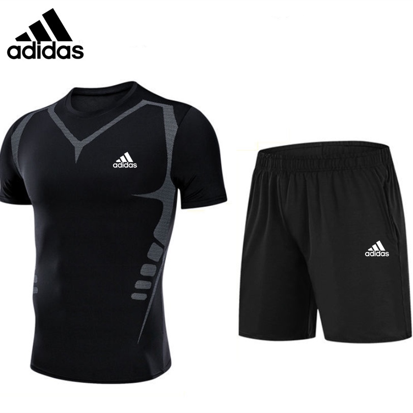 Bộ Đồ Bơi 2 Mảnh Áo Thun Tay Ngắn + Quần Short Nhanh Khô Cho Nam Xịn