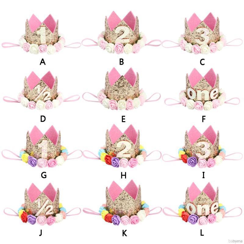 Băng đô vương miện dễ thương cho bé gái