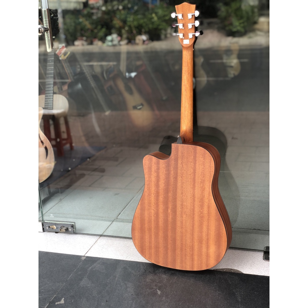 Guitar acoustic HTMUSIC F100 -tặng kèm phụ kiện