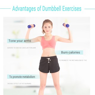 OneTwoFit 2.5kg Neoprene Dumbbell Pairs Sets of 2. Bộ 2 tạ OneTwoFit 2.5kg