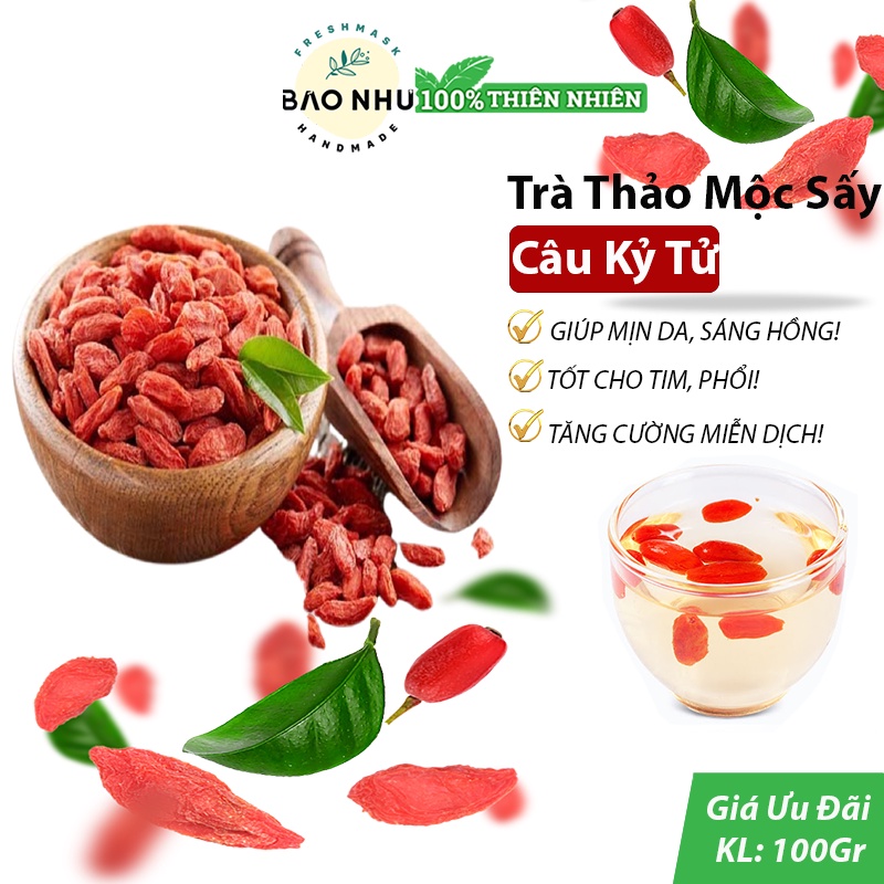 Trà Kỷ Tử Ninh Hạ Nhập Khẩu Loại Ngọt Dưỡng Nhan