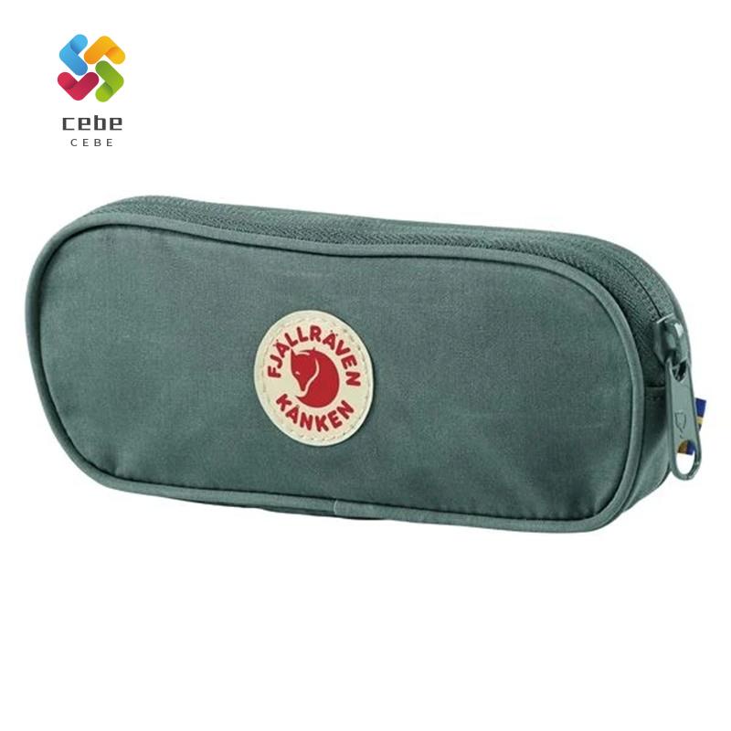 FJALLRAVEN KANKEN Túi Đựng Bút Họa Tiết Rằn Ri Sức Chứa Lớn Tiện Dụng Cho Học Sinh
