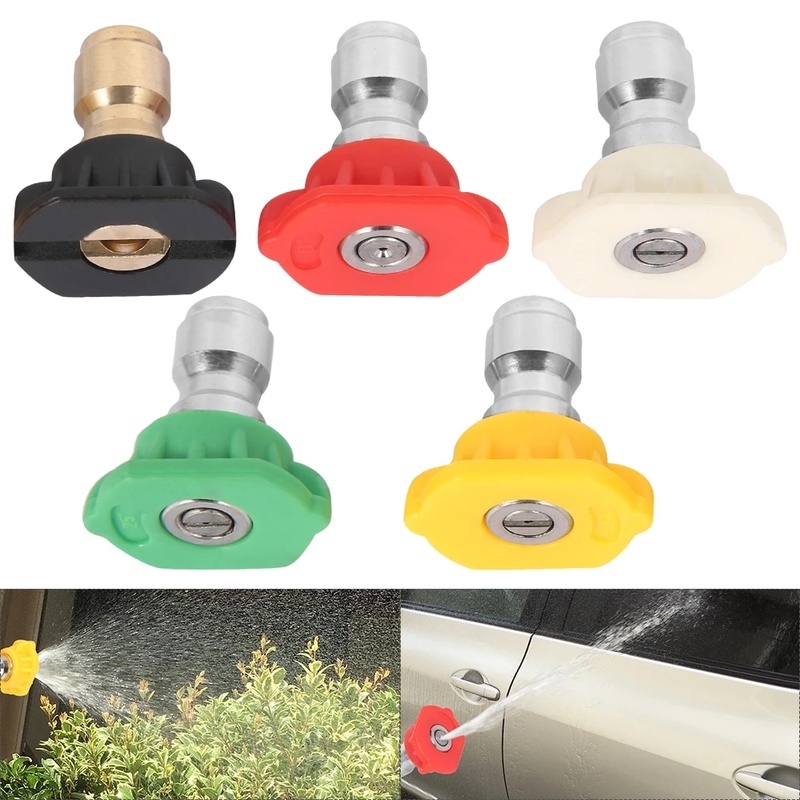 Vòi Phun Nước Áp Suất Cao Bằng Kim Loại Tiện Dụng Cho Xe Hơi