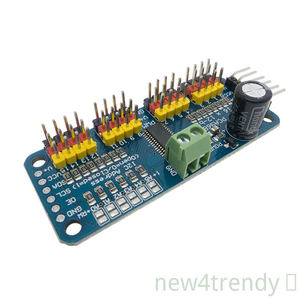(Hàng Mới Về) Son Môi Trang Điểm New4..Mô Đun Điều Khiển Động Cơ Servo Pca9685 16 CH 12-bit PWM I2C Cho Arduinob | BigBuy360 - bigbuy360.vn