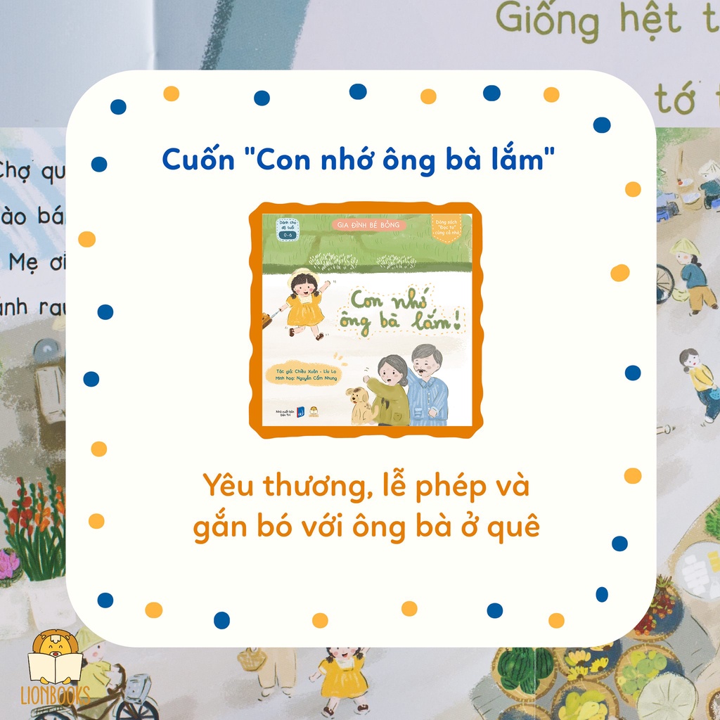 Combo Gia Đình Bé Bỏng phần 1,2 - Sách thơ cho bé tập nói, tập đọc gắn kết yêu thương với bố mẹ, ông bà