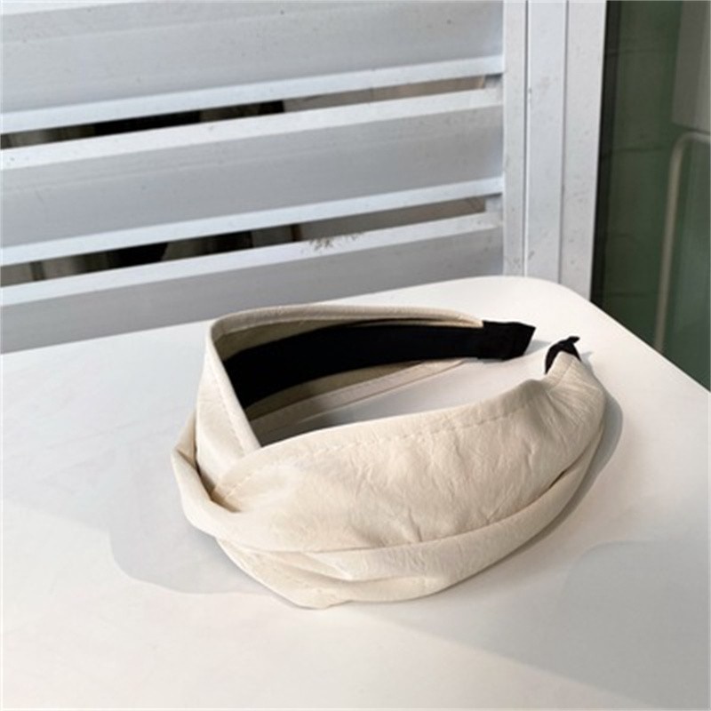 Băng Đô Cài Tóc Bản Rộng Phong Cách Ngọt Ngào Cho Nữ