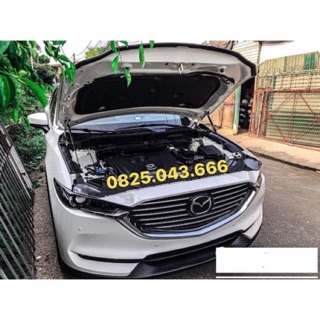 Bộ ty thủy lực ben hơi chống nắp capo Mazda CX8,CX5 2017-2021 kèm phụ kiện lắp đặt