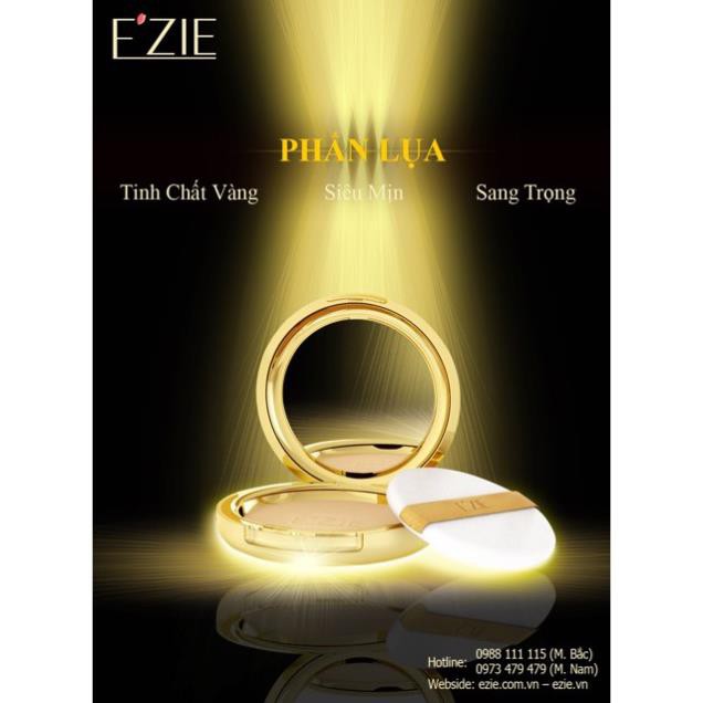 E’ZIE Phấn Lụa Tinh Chất Vàng Siêu Mịn Sang Trọng 23g EZIE