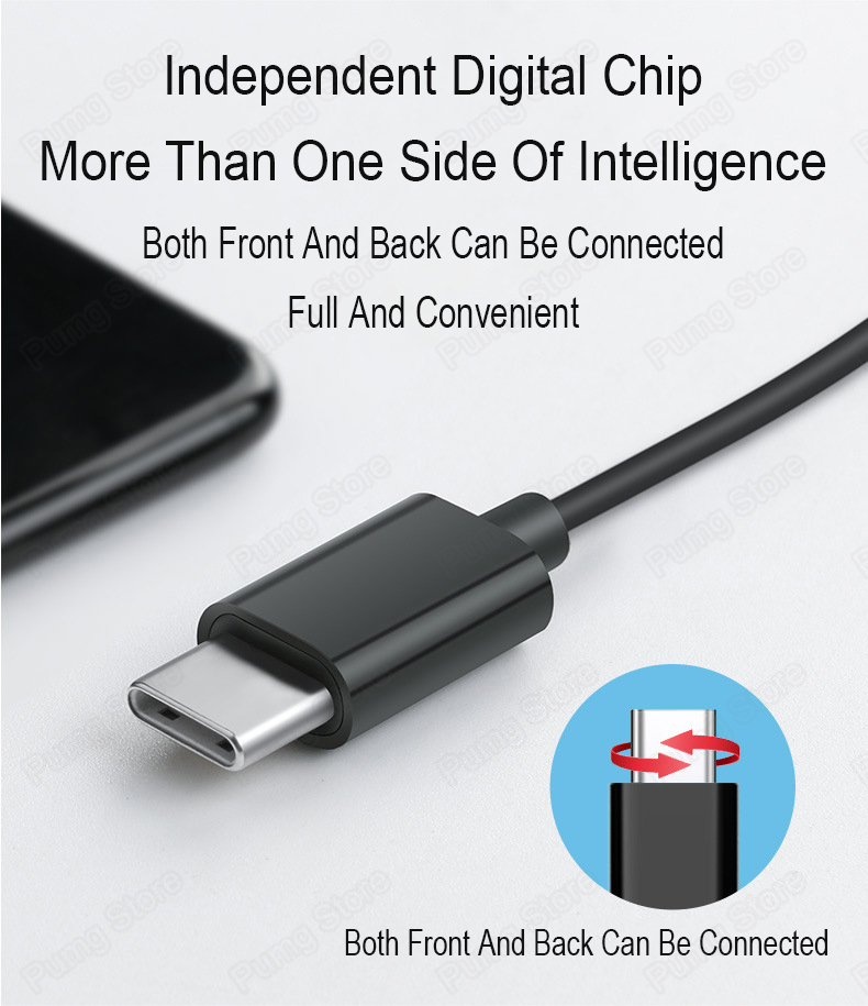 Tai Nghe Nhét Tai Langsdom E6t Usb Type-c Có Mic Cho Xiaomi 8