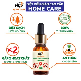 Thuốc Diệt Kiến Gián Home Care Chai 10mL Gấp Đôi Hoạt Chất Sinh Học