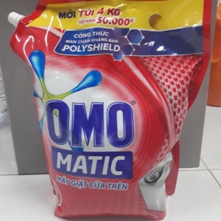 Nước giặt omo matic