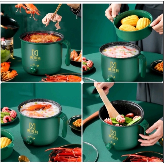 Nồi Lẩu Điện Đa Năng Có Tay Cầm Tiện Dụng Size 18cm