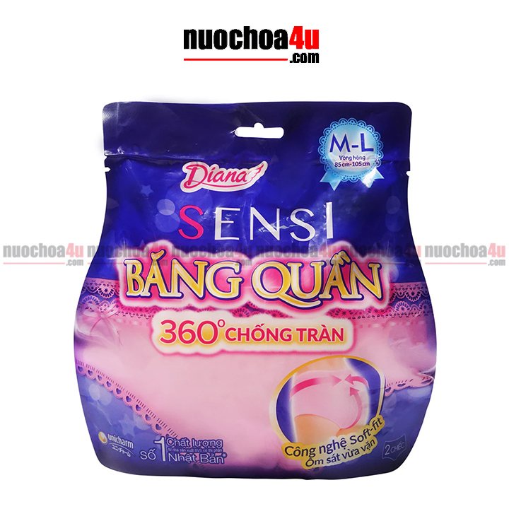 Băng Quần Sensi 360 Độ Chống Tràn DIANA -