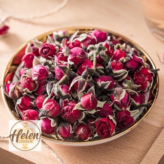 [Hàng Có Sẵn] Nụ Hoa Hồng Đà Lạt (Khô, Đẹp, Thơm) Nguyên Bông Hàng Đẹp