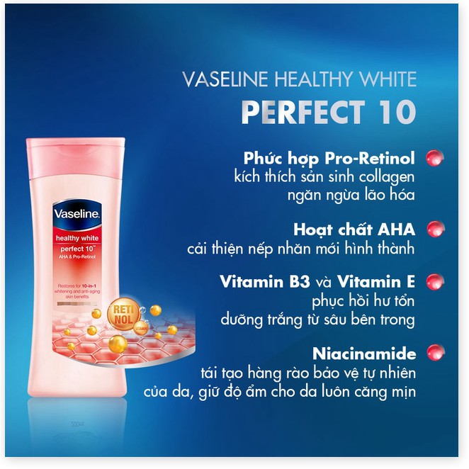 [Mã chiết khấu giảm giá sỉ mỹ phẩm chính hãng] Sữa dưỡng thể trắng da Vaseline 200ml