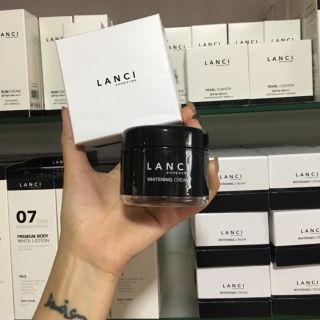 TẶNG 1 MẶT NẠ Kem face dưỡng da ngày đêm Lanci whitening cream CHÍNH HÃNG có tem bảo đảm