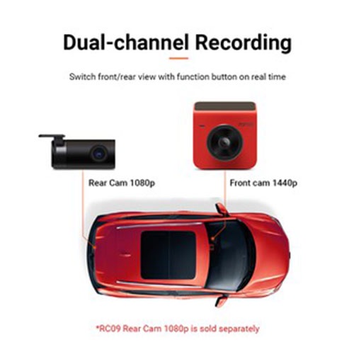Camera hành trình ô tô Xiaomi 70mai Dash Cam A400&amp;A400-1 độ phân giải 1440P