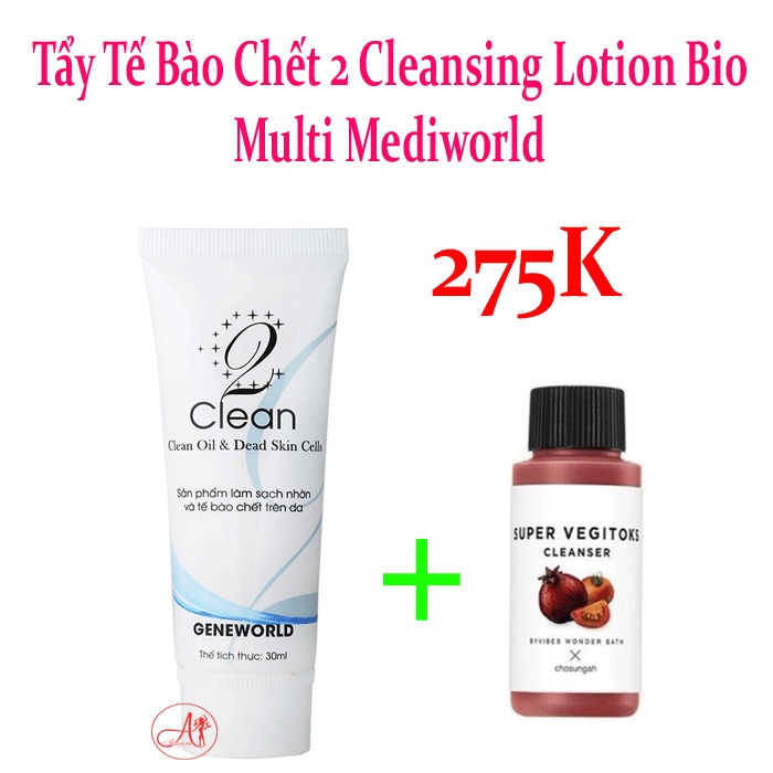 Tẩy Tế Bào Chết Sinh Học 2 Cleansing Lotion Bio Multi MEDIWORLD 30ml