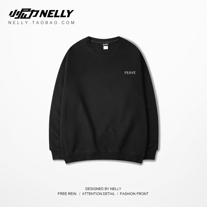 [NY1482] Áo nỉ dài tay cổ tròn in Chữ PEAVE (NELLY) | BigBuy360 - bigbuy360.vn