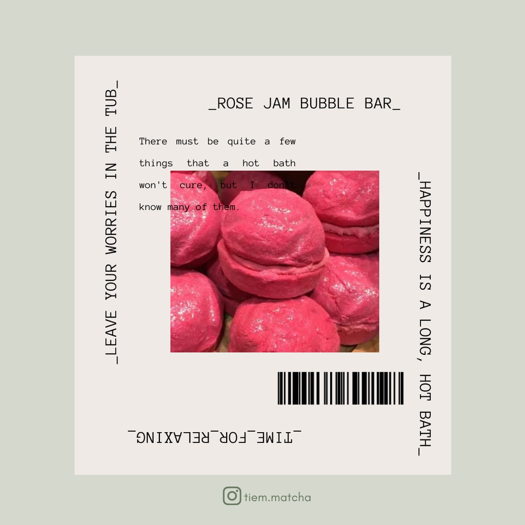 Viên thả bồn tạo bọt - Bubble bar Lush