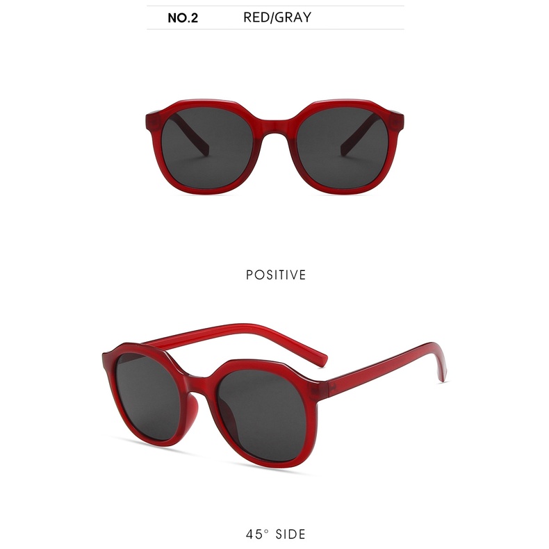 Kính Mát Gọng Tròn Thời Trang Cổ Điển Cho Nữ