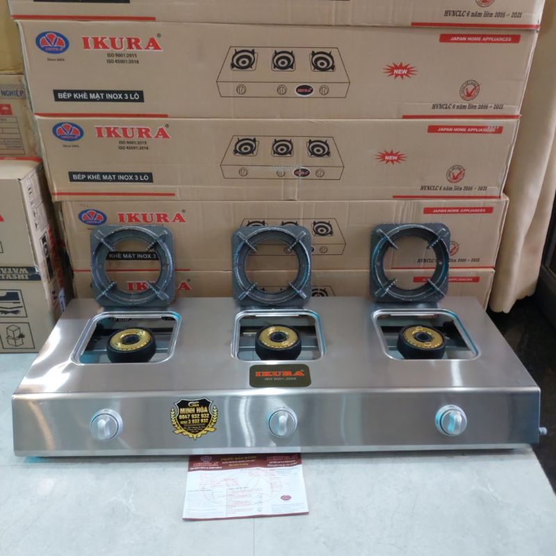 Bếp gas bò né , mỳ cay , các loại 3 lò khè công nghiệp siêu chất