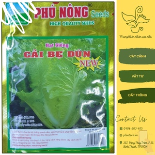 Hạt giống phú nông - cải bẹ dún gói 20g - hạt giống - rau ăn lá