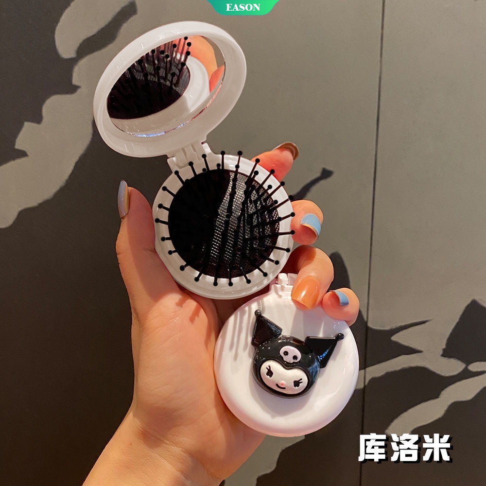 1 Gương Trang Điểm Mini Bỏ Túi Hình Cinnamoroll Hello Kitty Cinnamoroll Và My Melody Đáng Yêu Có Thể Gập Lại Cho Nữ