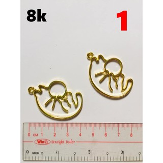 Khung charm làm resin hình mèo