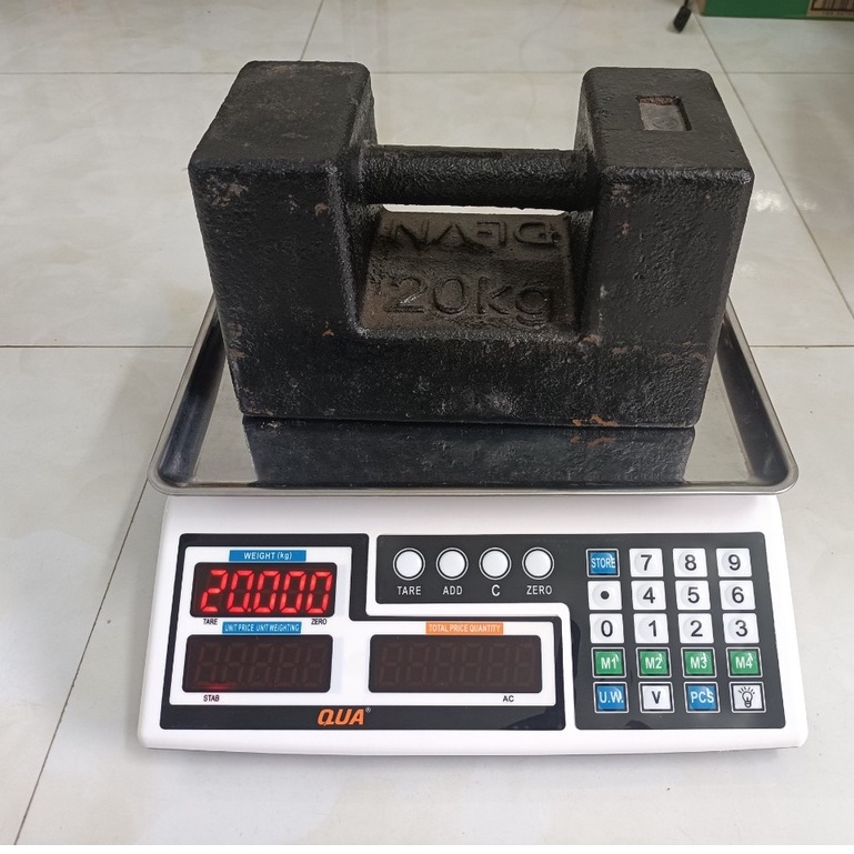 [ BẢO HÀNH 2 NĂM ] Cân tính tiền điện tử QUA 810 ( 30KG/5G ) hàng ĐÀI LOAN cao cấp