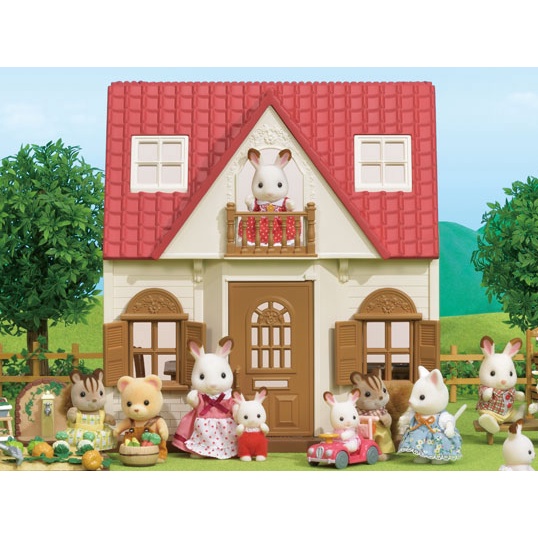 Đồ chơi Ngôi nhà thỏ Cosy Mái ngói đỏ Sylvanian Families EP-5303