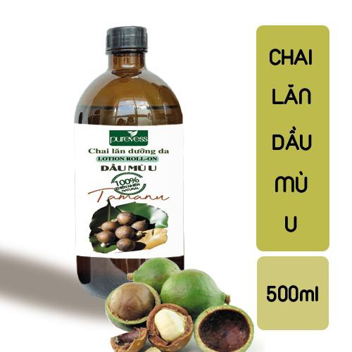 Chai Lăn Dầu Mù U nguyên chất làm giảm rạn da sẹo mụn, lành vết bỏng Purevess 10ml | BigBuy360 - bigbuy360.vn