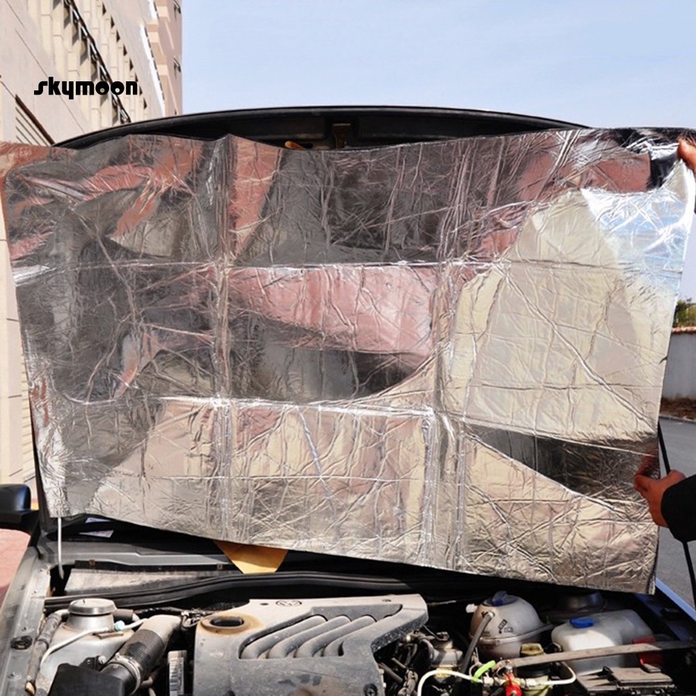 Tấm đệm bằng nhôm dày cách nhiệt/cách âm cho xe ô tô | BigBuy360 - bigbuy360.vn