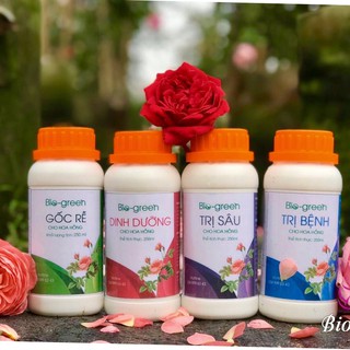 Trọn bộ chăm sóc hoa hồng từ gốc đến ngọn - chế phẩm Empro Gốc Rễ, Dinh Dưỡng, Trị Sâu, Trị Bệnh
