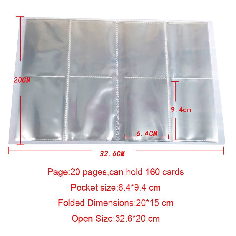 Album Đựng Thẻ Pokemon 160 Ngăn Thích Hợp Làm Quà Tặng Cho Bé