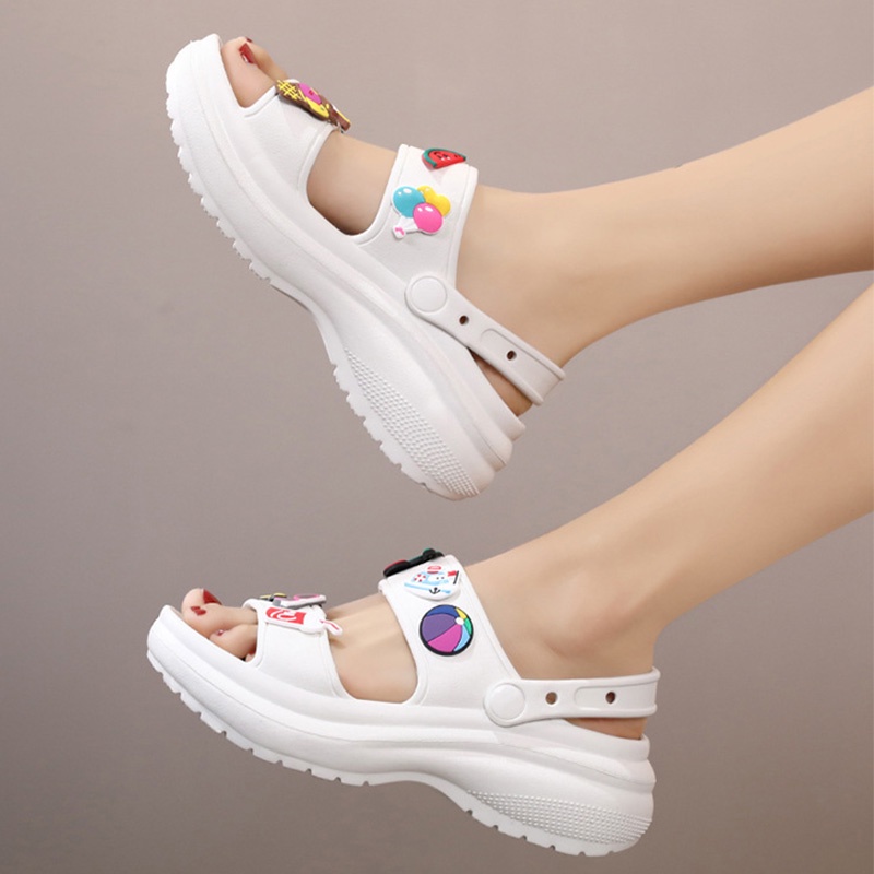 Xăng đan Nhựa EVA Mềm size 30-43 Thời Trang Cho Nữ