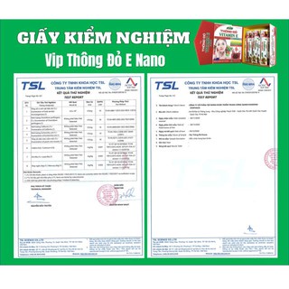 Thông đỏ Vitamin E Nano - Vitamin E đỏ - giúp làm đẹp da ,giảm thâm nám (Hộp 30 gói )