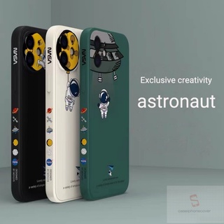 Ốp điện thoại chống sốc phi hành gia hoạt hình NASA cho REALME C21Y C11 2021 C25 C20 C15 C11 2021 C21 C25S 8 C20A 5