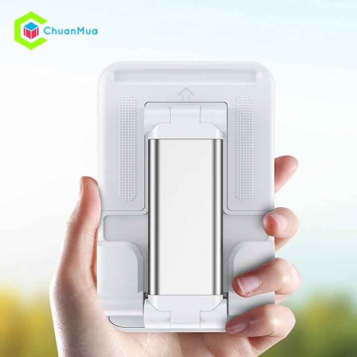 Giá đỡ điện thoại gấp gọn đa năng (cao cấp, gọn gàng, chịu lực tốt, để được nhiều kiểu...)