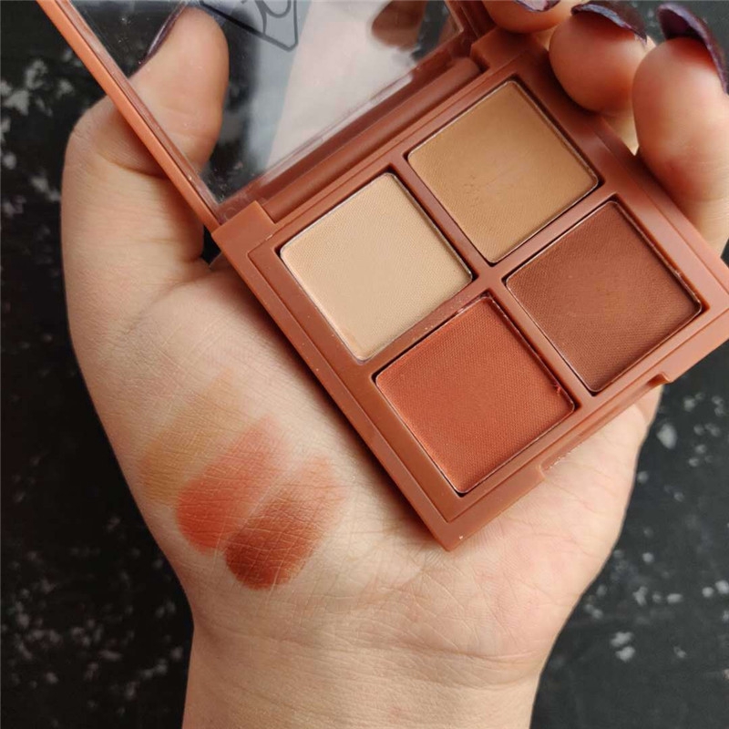 Bảng Phấn Mắt 4 Màu Sắc Hiệu Ứng Lì/ Ánh Ngọc Trai Thời Trang MKE | BigBuy360 - bigbuy360.vn