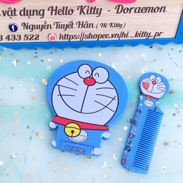 GƯƠNG LƯỢC 3D DORAEMON