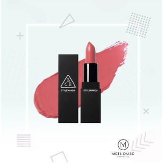 Son lì 3CE MATTE LIP COLOR #118 holy rose (màu giống phiên bản lilymaymac)