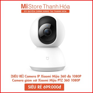 [SIÊU RẺ] Camera IP Xiaomi Mijia 360 độ 1080P -Camera giám sát Xiaomi Mijia PTZ 360 1080p