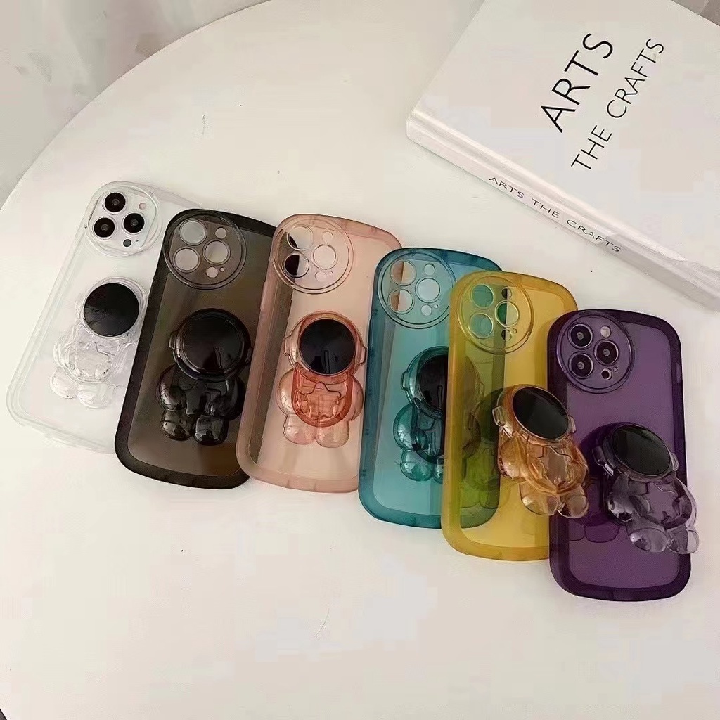 Ốp Điện Thoại Trong Suốt Chống Rơi Họa Tiết Phi Hành Gia Cho Redmi Note10Pro 11Pro 10S 11S