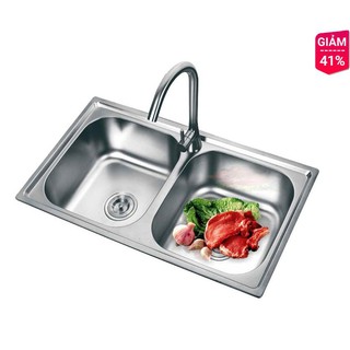 Chậu rửa chén 2 hộc A7843
