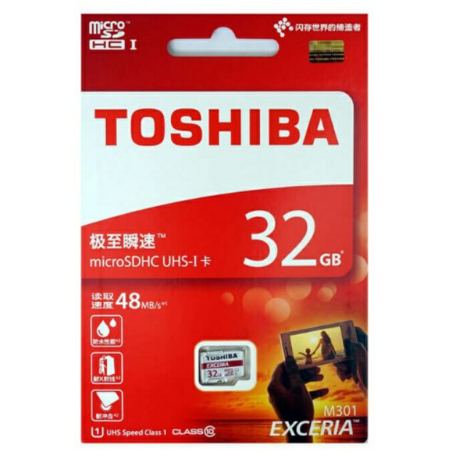Thẻ nhớ Toshiba 32G class 10