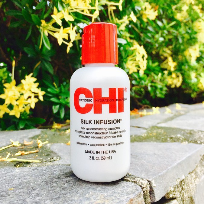 Tinh chất dưỡng tóc mềm mượt CHI Silk Infusion 59ml