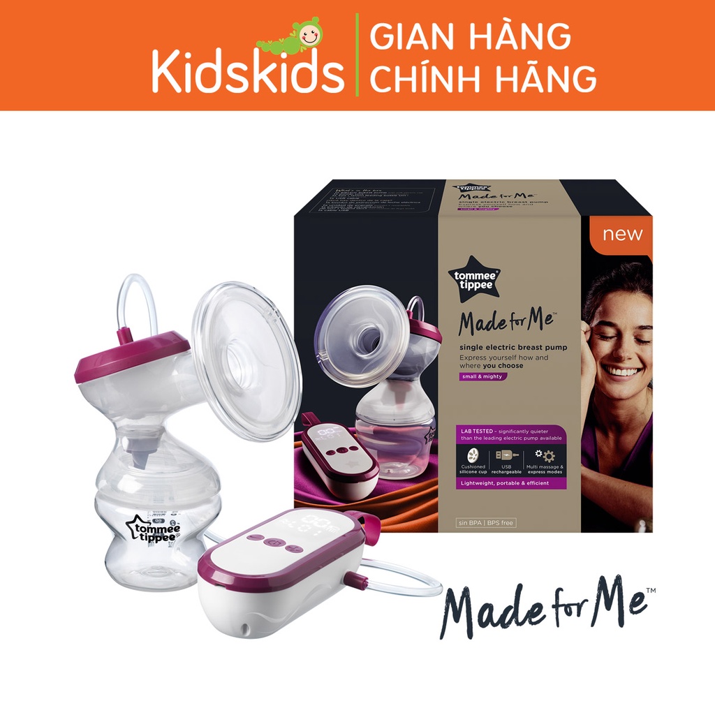 Máy hút sữa điện đơn Tommee Tippee Made for Me