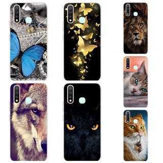 Phone Case Vivo Y19 1915 Soft Casing Cute Animal Cartoon Silicone Back Cover Vivo Y19 VIVOY19 6.53 inch Printed Cases