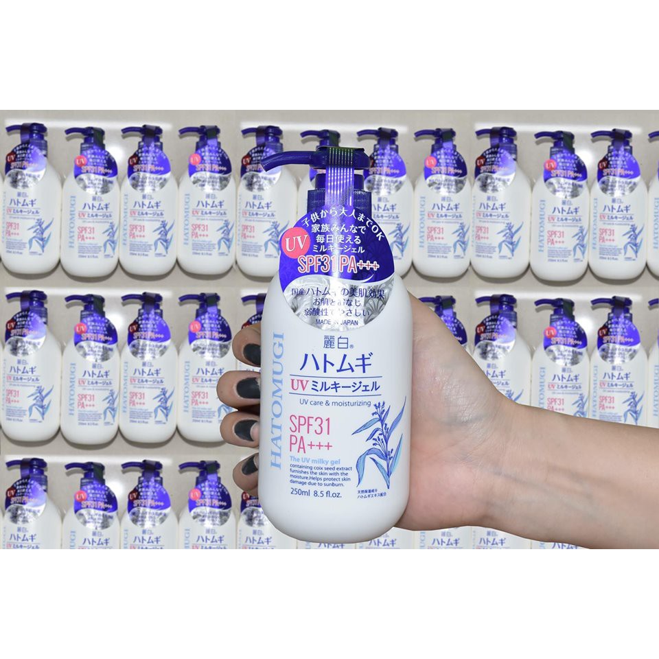 Sữa Dưỡng Thể Hatomugi- Dưỡng Trắng &amp; Chống nắng Body